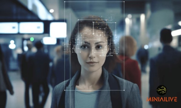 Liveness Detection API women face being scanned by AI/ API